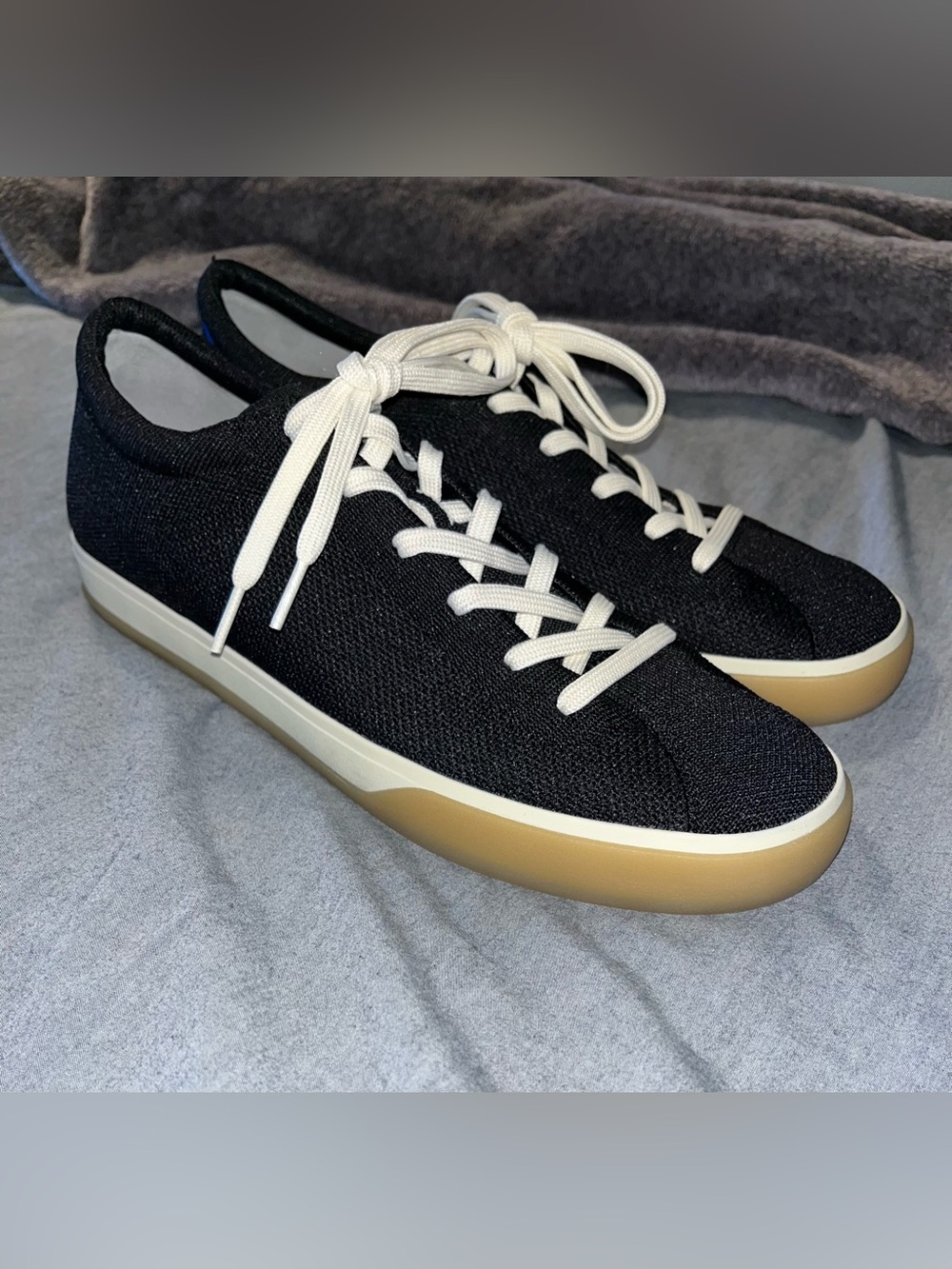 Rothy’s The Lace Up Sneaker Black